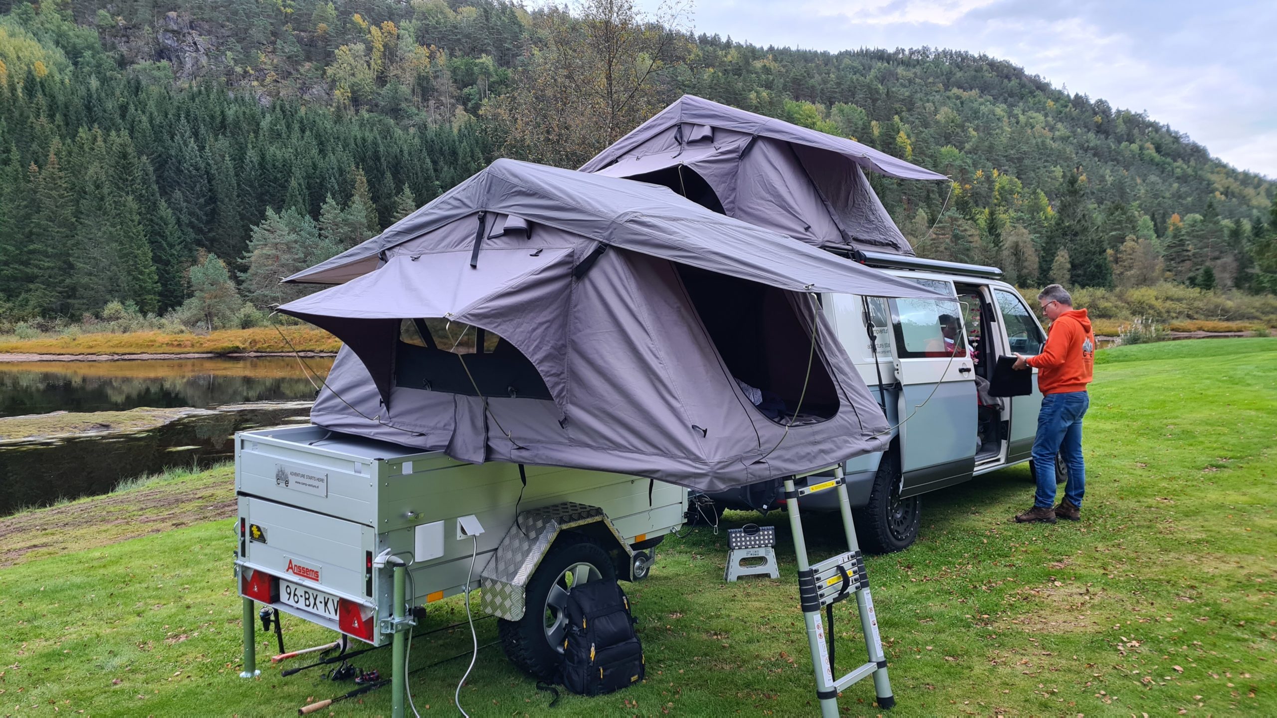 road trip met een daktent van campventure door Noorwegen